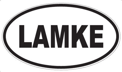 LAMKE - Oval Magnet