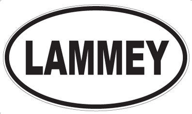 LAMMEY - Oval Magnet