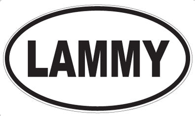 LAMMY - Oval Magnet