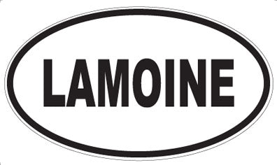 LAMOINE - Oval Sticker