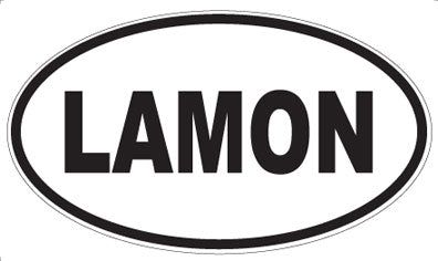 LAMON - Oval Magnet
