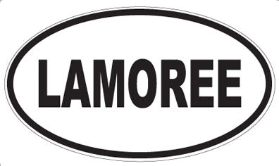LAMOREE - Oval Magnet