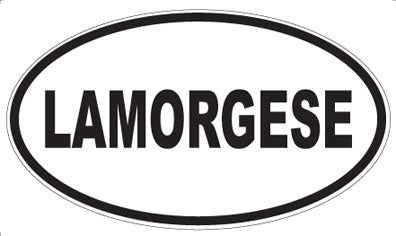LAMORGESE - Oval Magnet