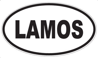 LAMOS - Oval Magnet