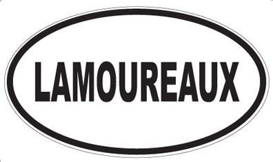 LAMOUREAUX - Oval Magnet