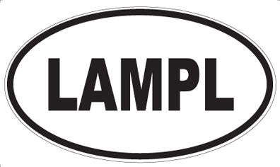 LAMPL - Oval Sticker