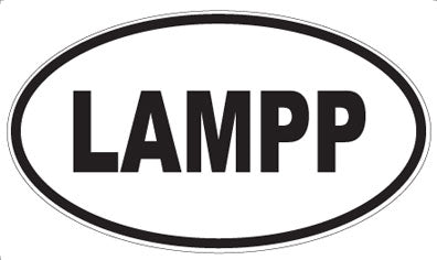 LAMPP - Oval Magnet