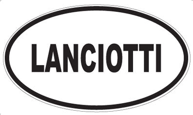 LANCIOTTI - Oval Magnet