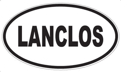 LANCLOS - Oval Magnet