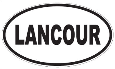 LANCOUR - Oval Magnet