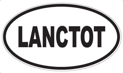 LANCTOT - Oval Magnet