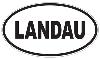 LANDAU - Oval Magnet