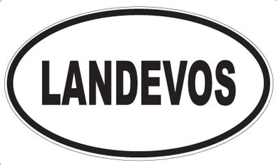 LANDEVOS - Oval Magnet