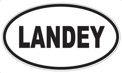 LANDEY - Oval Magnet