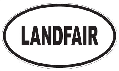 LANDFAIR - Oval Magnet