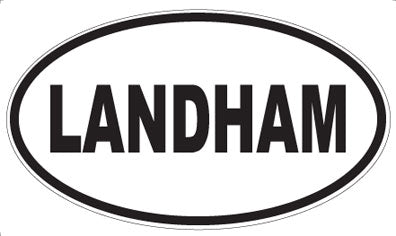 LANDHAM - Oval Magnet