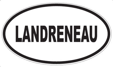LANDRENEAU - Oval Magnet