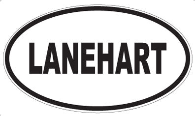 LANEHART - Oval Magnet