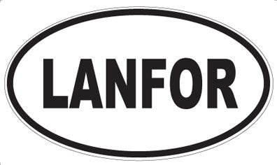 LANFOR - Oval Magnet