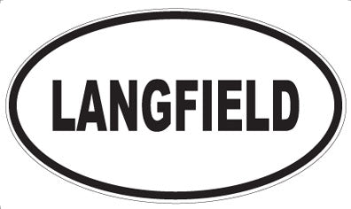 LANGFIELD - Oval Magnet