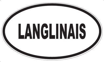 LANGLINAIS - Oval Magnet