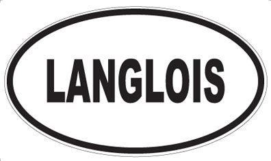 LANGLOIS - Oval Magnet