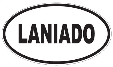 LANIADO - Oval Magnet