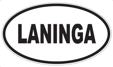 LANINGA - Oval Magnet
