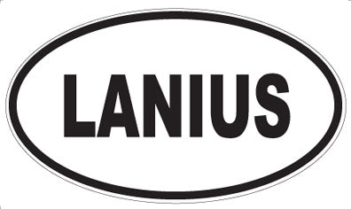 LANIUS - Oval Magnet