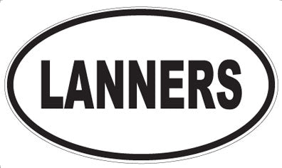 LANNERS - Oval Magnet