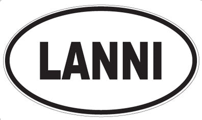 LANNI - Oval Magnet