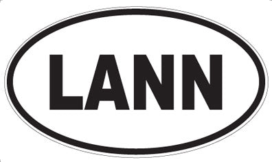 LANN - Oval Magnet