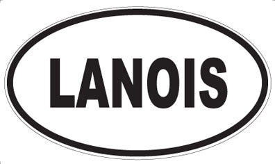 LANOIS - Oval Magnet