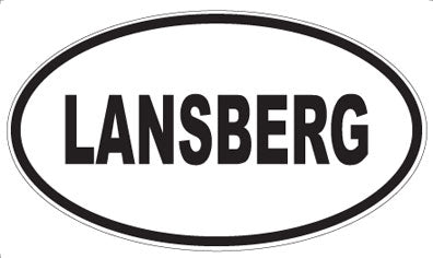 LANSBERG - Oval Magnet