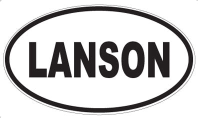 LANSON - Oval Magnet