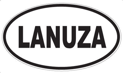 LANUZA - Oval Magnet
