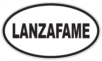 LANZAFAME - Oval Magnet