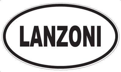 LANZONI - Oval Magnet