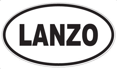 LANZO - Oval Magnet