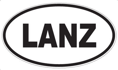 LANZ - Oval Magnet