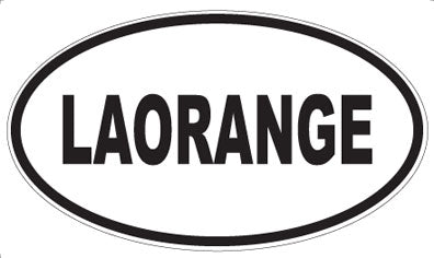 LAORANGE - Oval Magnet
