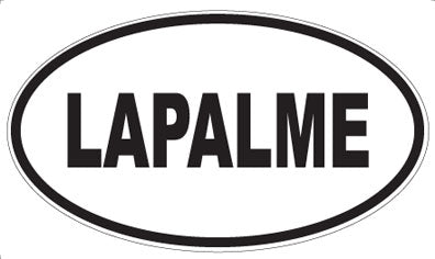 LAPALME - Oval Magnet