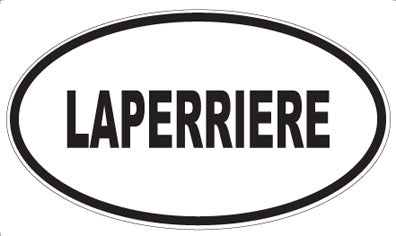 LAPERRIERE - Oval Sticker