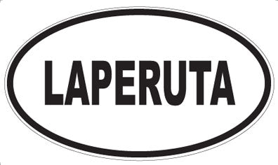 LAPERUTA - Oval Magnet