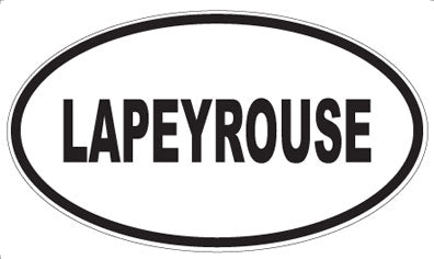 LAPEYROUSE - Oval Sticker