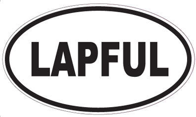 LAPFUL - Oval Sticker