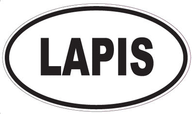 LAPIS - Oval Magnet