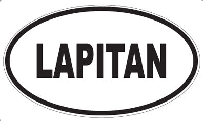 LAPITAN - Oval Magnet
