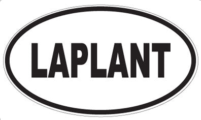 LAPLANT - Oval Sticker