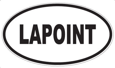 LAPOINT - Oval Sticker